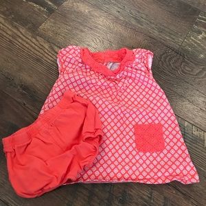 Bright & beautiful coral and white set